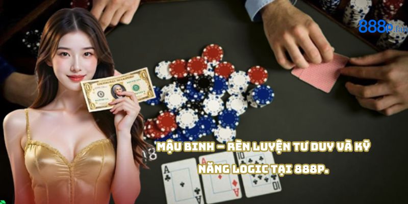 Người chơi trải nghiệm Mậu Binh trong không gian giải trí 888P.